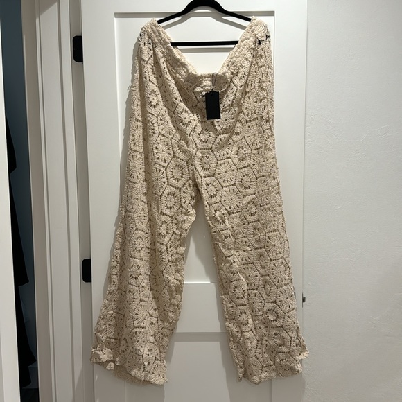 Plus size coverup beach Set in Cream Size 22 (UK size 26) NEW - Picture 9 of 15